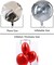 18" Silver Round Shaped Foil Balloons Mylar Helium Balloons for Birthday Party Wedding Baby Shower Decorations, Pack of 20